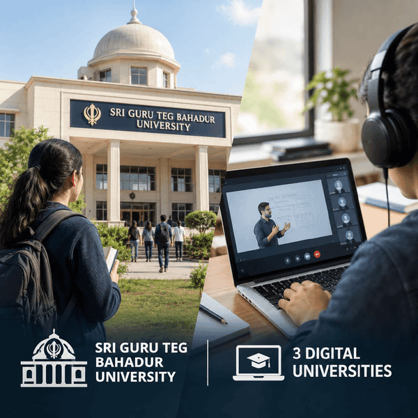 New universities: Sri Guru Teg Bahadur University & 3 digital universities