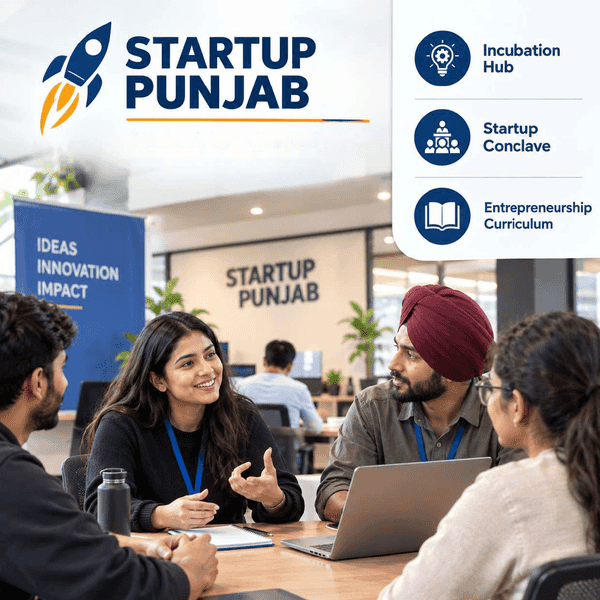 Startup Punjab: Incubation Hub, Startup Conclave & entrepreneurship curriculum